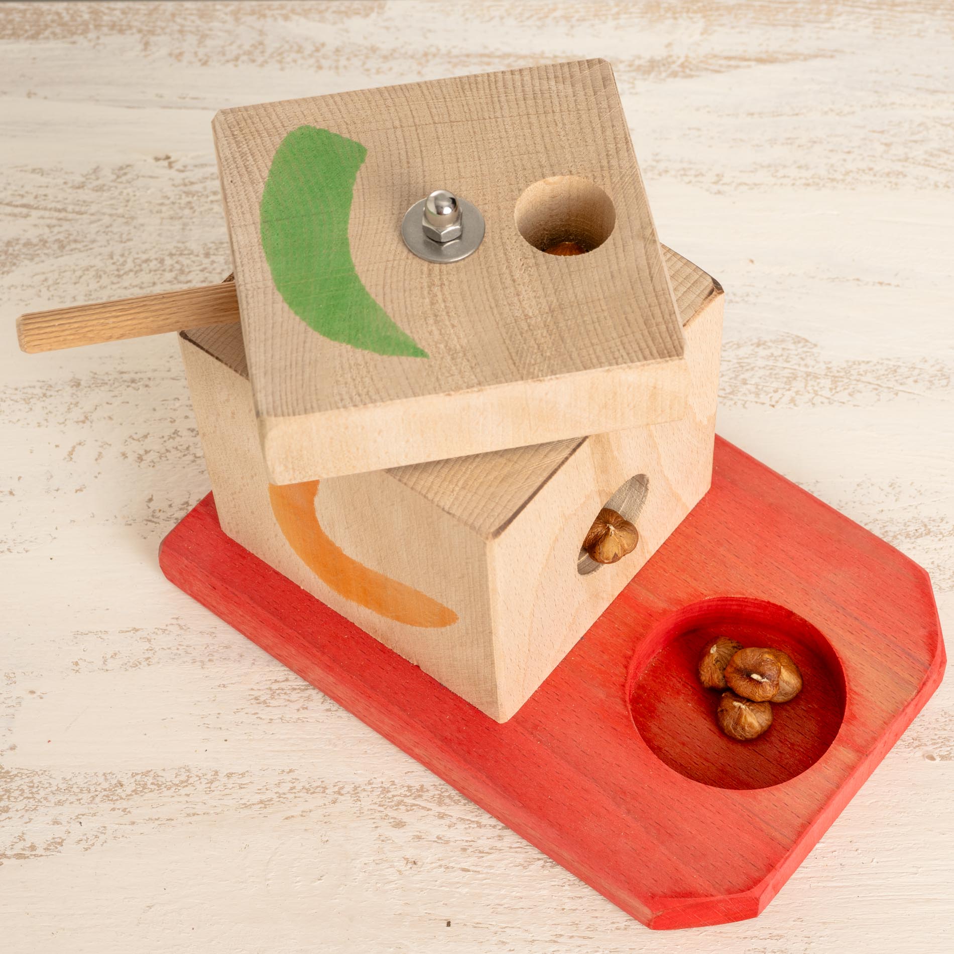 rico-s-futterkiste-wende-w-rfel-intelligenzspielzeug-buchenholz image 2