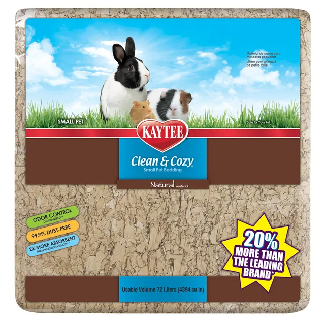kaytee-clean-cozy-papierstreu-kleintierstreu-nat-rlich-72-l image 1