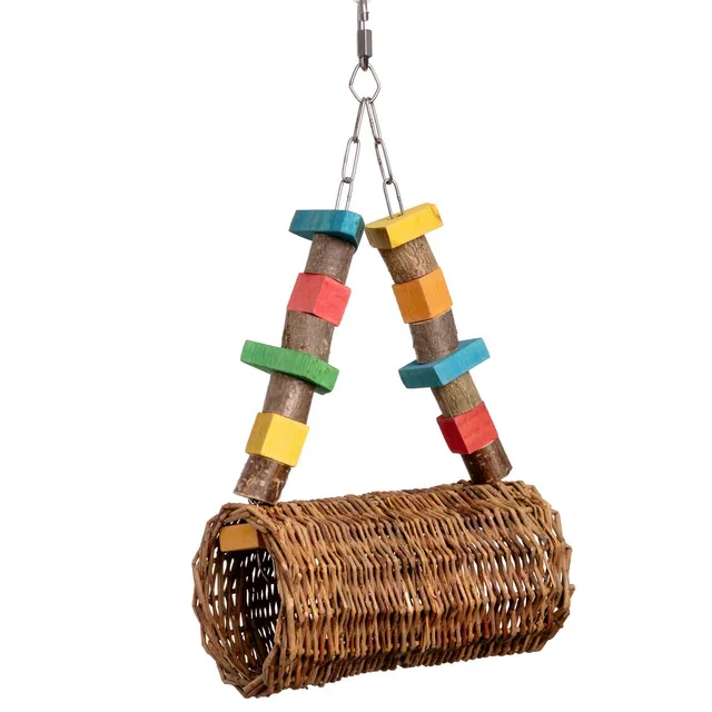 mg-weidenrolle-schaukel-sittichspielzeug-35-cm-f-r-wellensittiche image 1