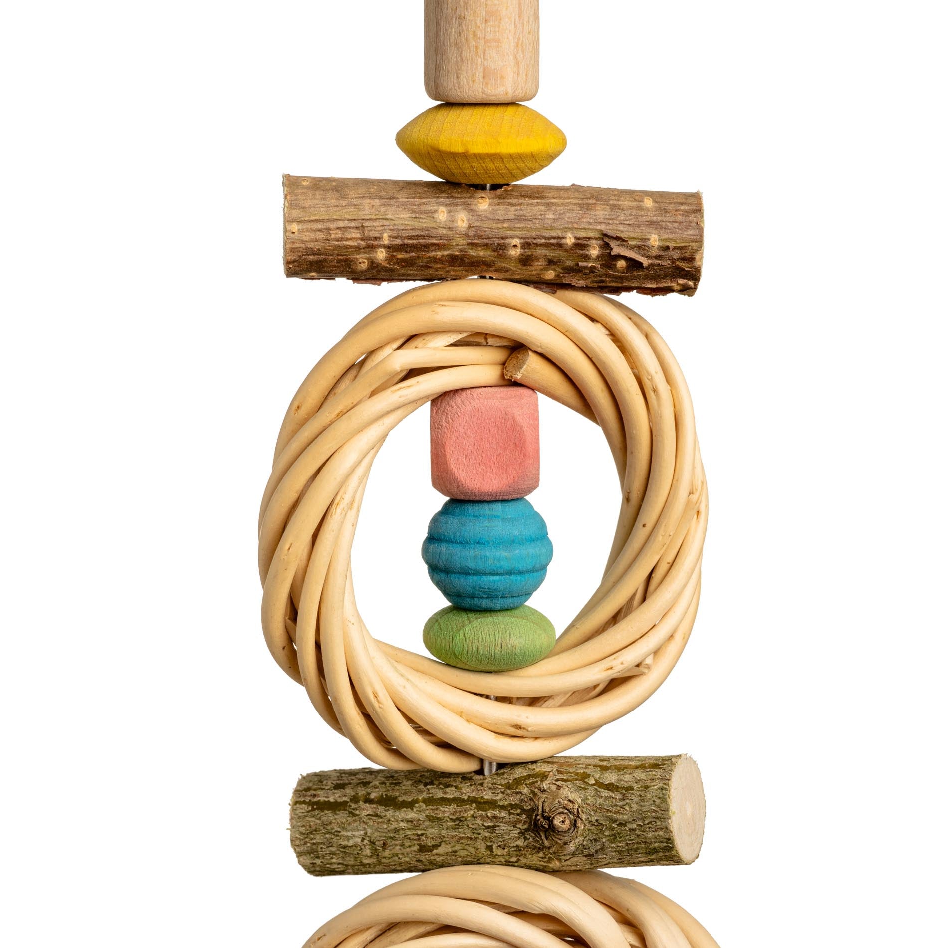 rico-s-futterkiste-weidenringe-holzperlen-sittichspielzeug-25-cm image 3