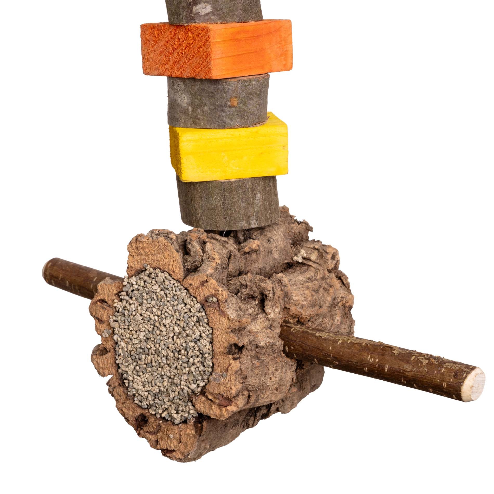 mg-mineralien-korkr-hre-papageienspielzeug-30-cm-mit-mineralstein image 3