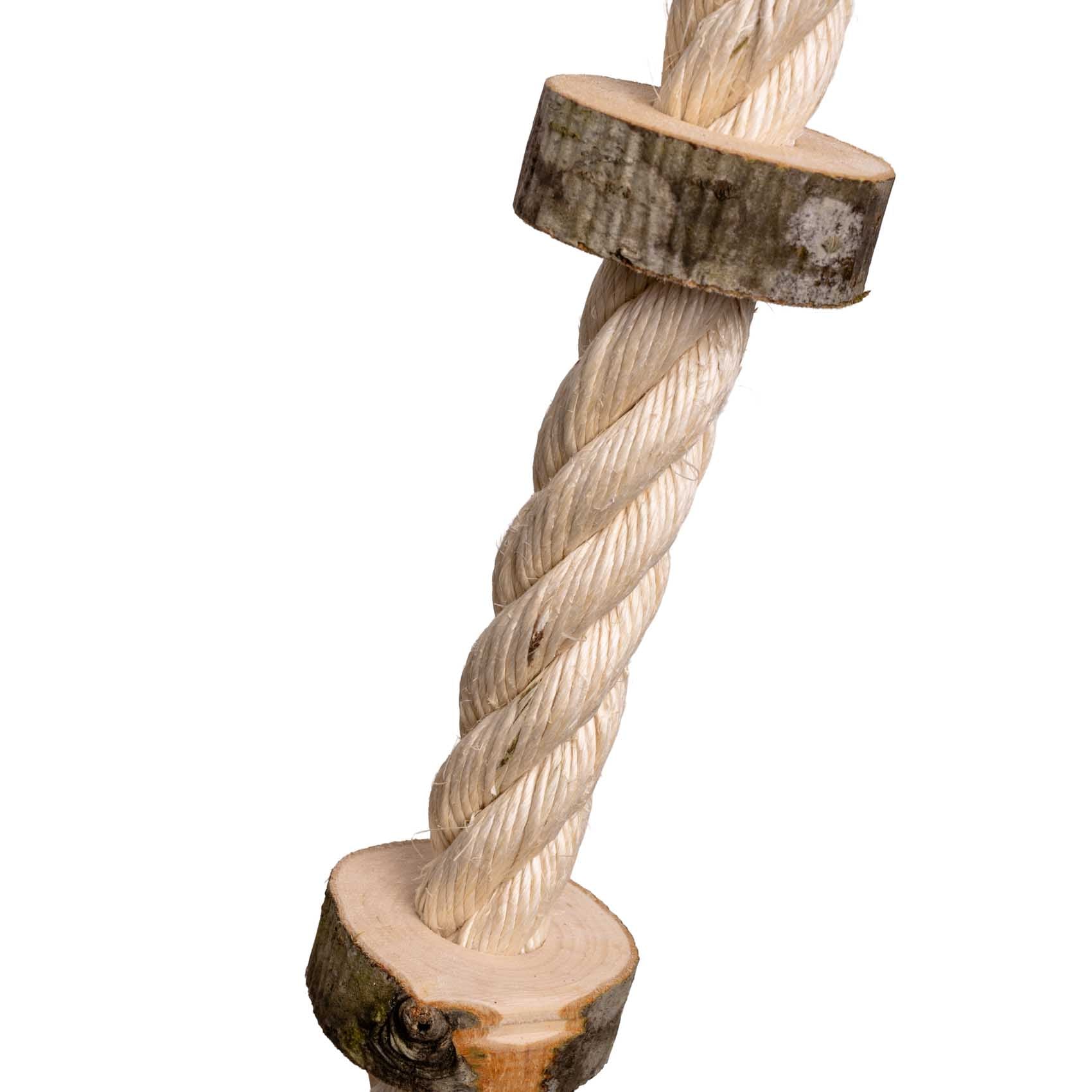 rico-s-futterkiste-jumbo-rope-kletterseil-papagei-90-cm-sisal image 2