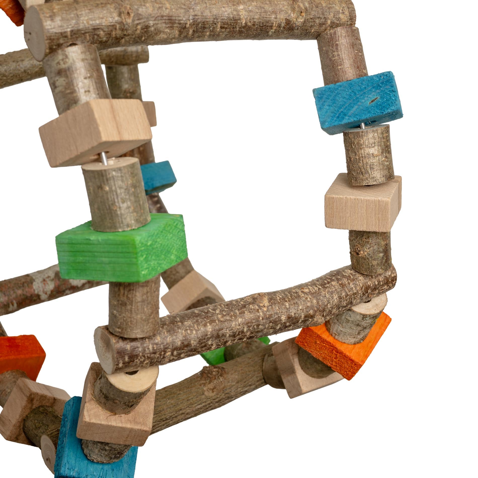 rico-s-futterkiste-schaukel-und-spielrad-papageienspielzeug-30-cm image 3
