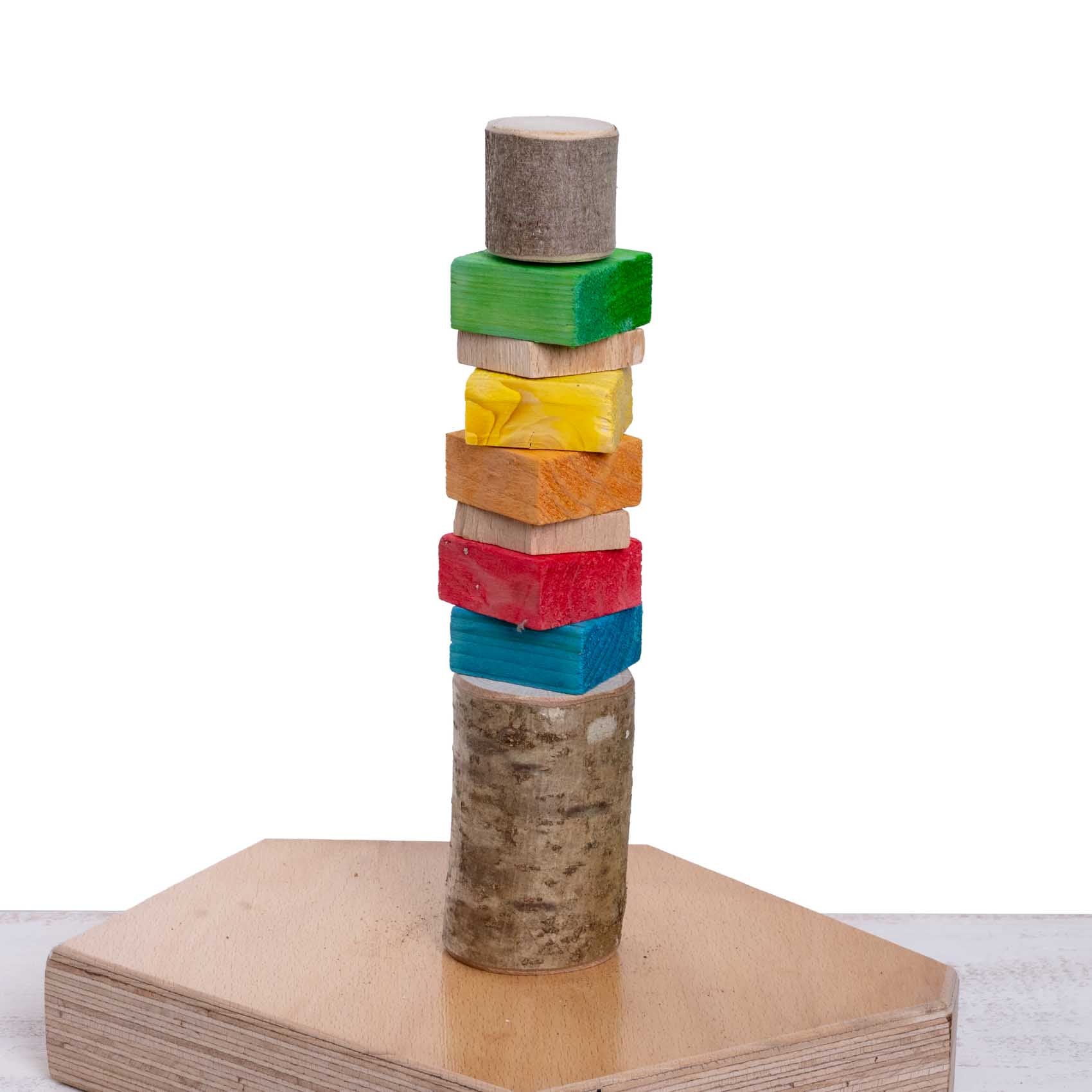 rico-s-futterkiste-schredder-rolle-freisitz-spielzeug-nachf-llbar image 1