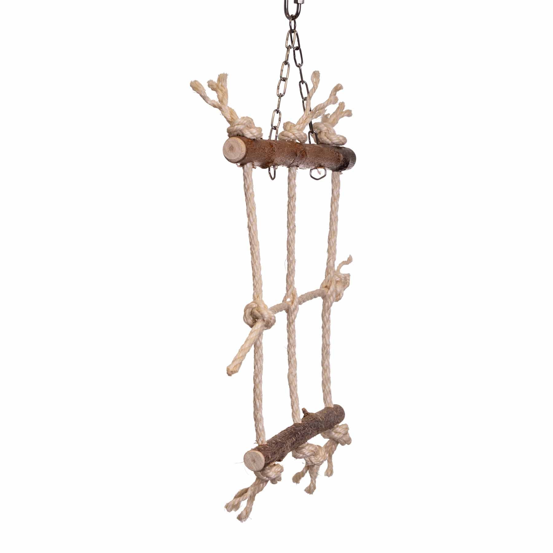 rico-s-futterkiste-kletter-und-schaukelquadrat-sittich-sisal-20x25-cm image 2