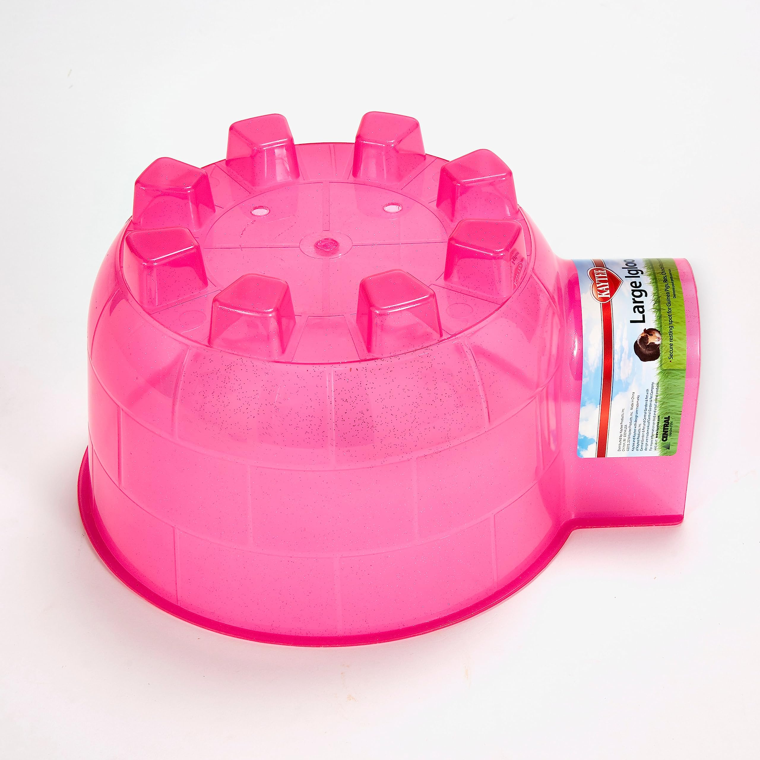 kaytee-hideouts-gro-es-iglu-nagerhaus-kunststoff-farbig image 3