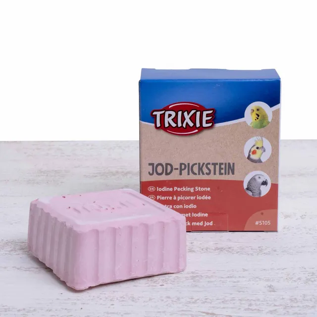 rico-s-futterkiste-jod-pickstein-gro-extra-hart-papageien-mineralstein image 1