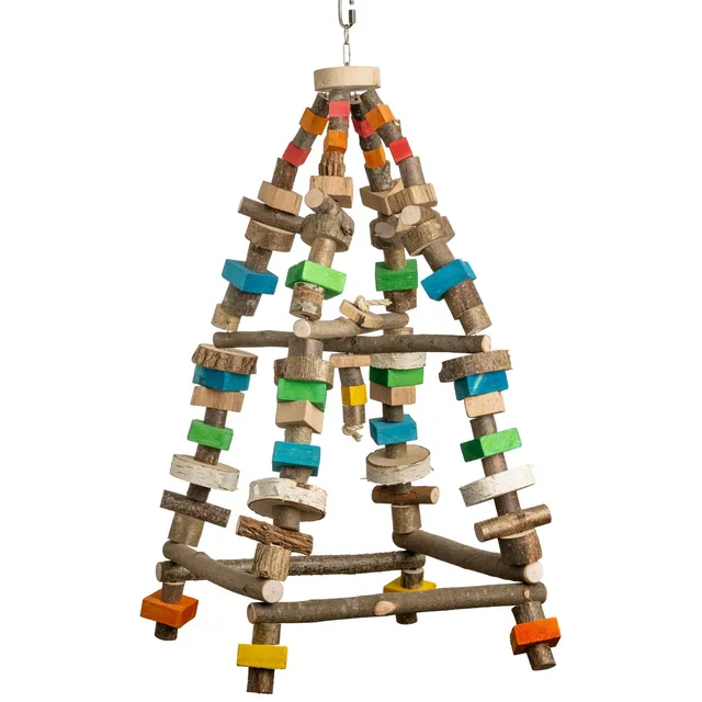 rico-s-futterkiste-watchtower-klettertempel-holz-70-cm image 1