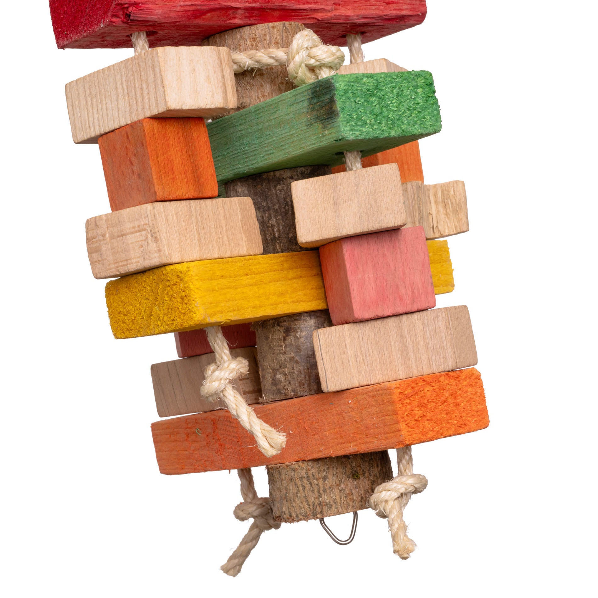 rico-s-futterkiste-w-rfelturm-papageienspielzeug-holz-sisal-36-cm image 3