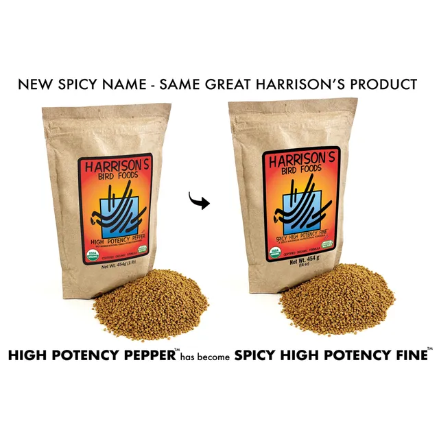 harrison-high-potency-fine-vogelfutter-scharf-fein-bio-papagei image 1