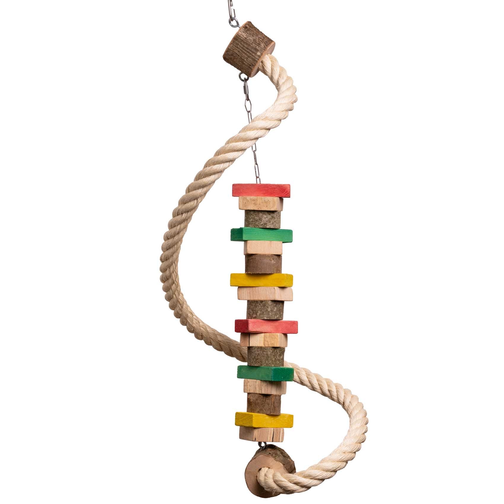 rico-s-futterkiste-sisalspirale-papageienspielzeug-150-cm-sisal image 1