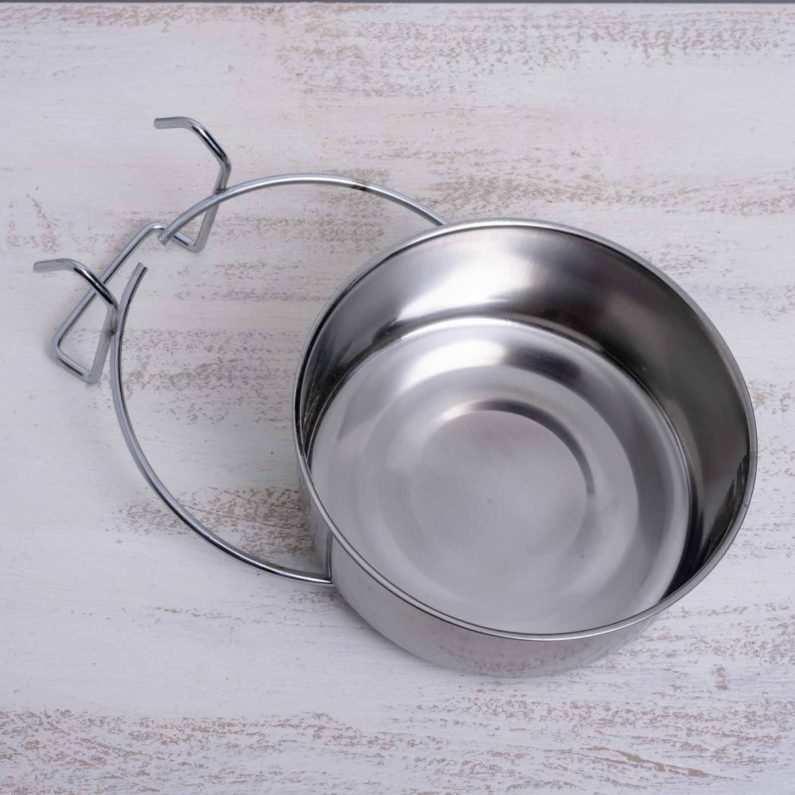 rico-s-futterkiste-edelstahlnapf-einh-ngenapf-14cm-900ml image 2