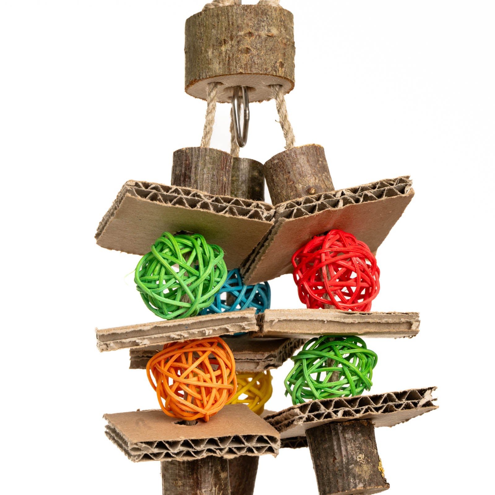 rico-s-futterkiste-sittich-schredder-spiel-rankenkugeln-klein image 3