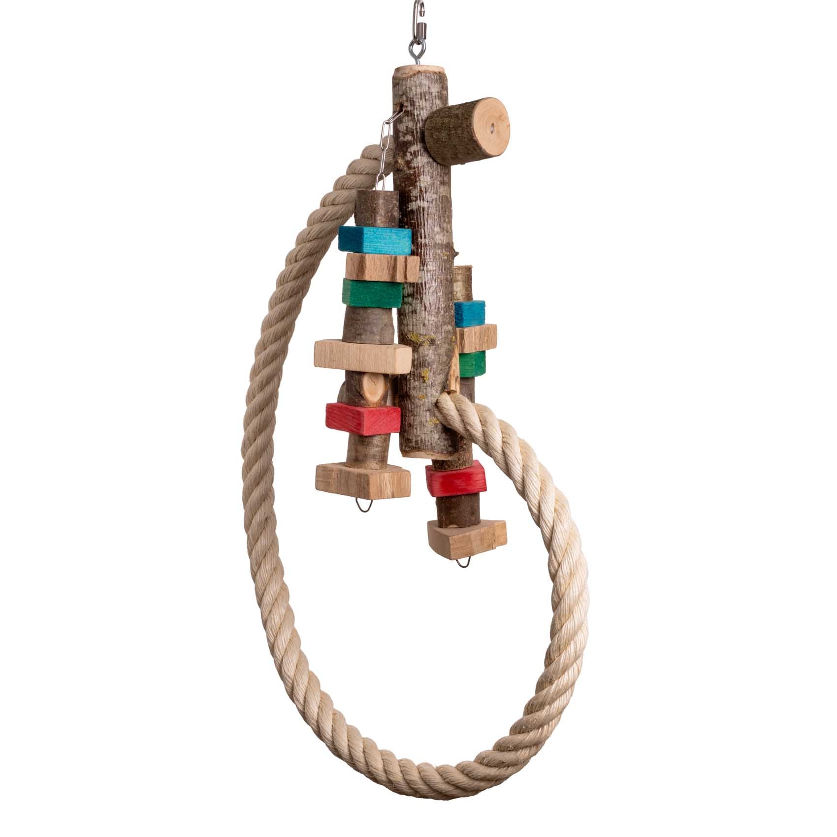 rico-s-futterkiste-kletterschnecke-papageienspielzeug-sisal-70-cm image 3