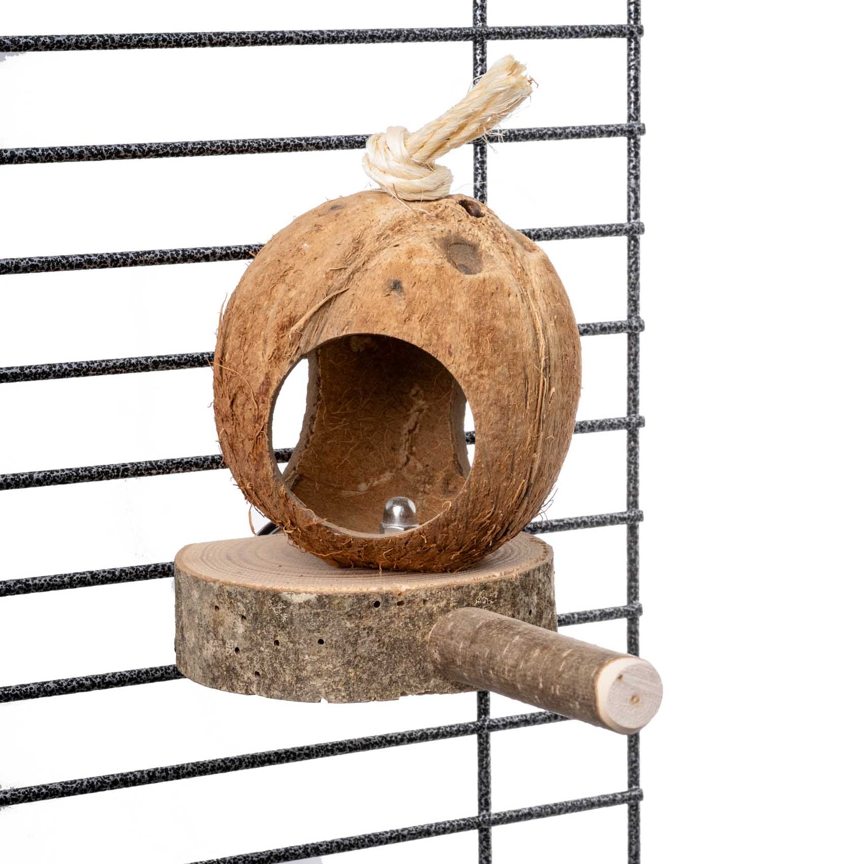 rico-s-futterkiste-wellensittich-kokosh-tte-sitzstange-sisal image 2