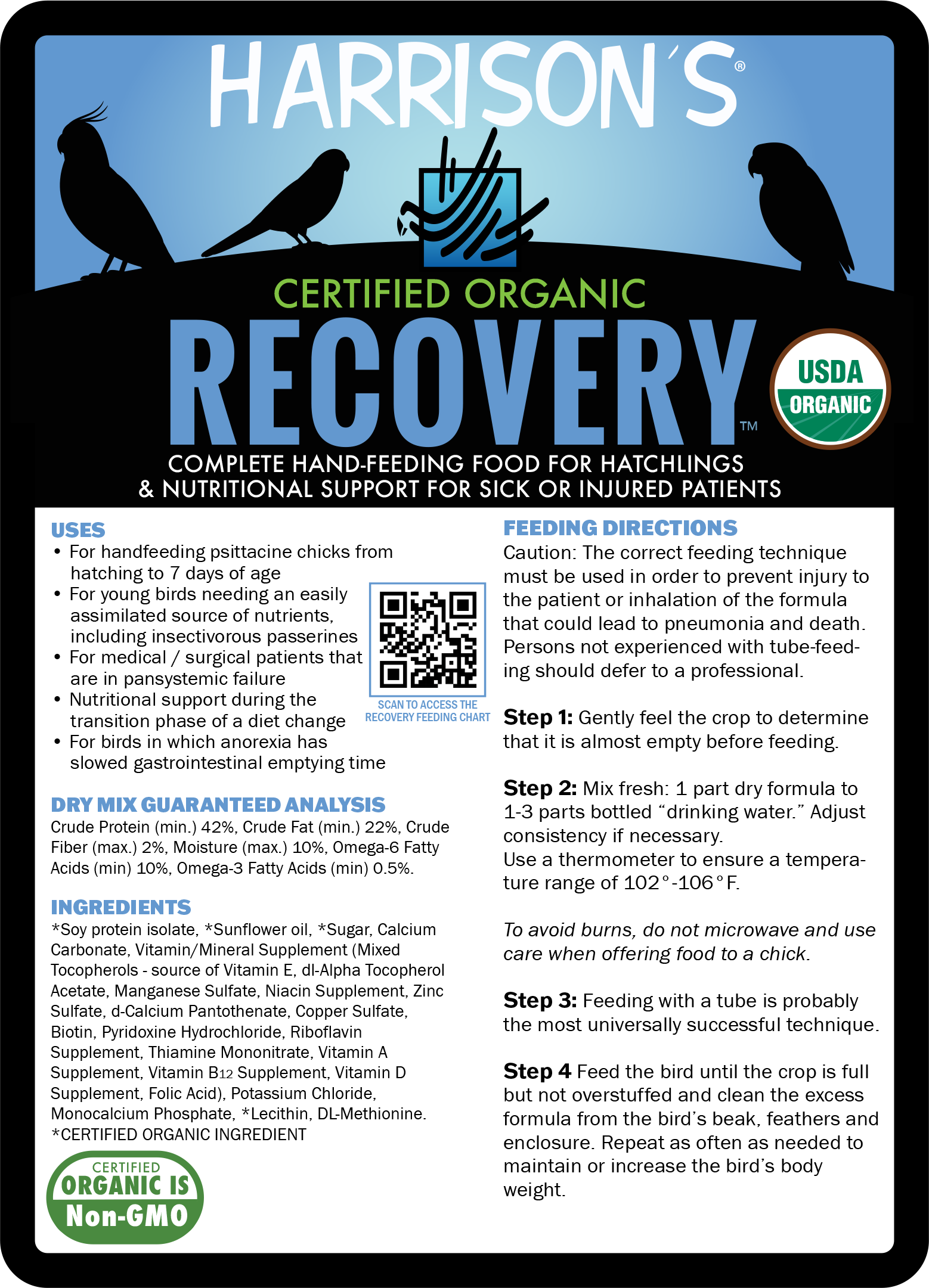 harrison-clinical-care-recovery-formula-aufzuchtfutter-bio image 2