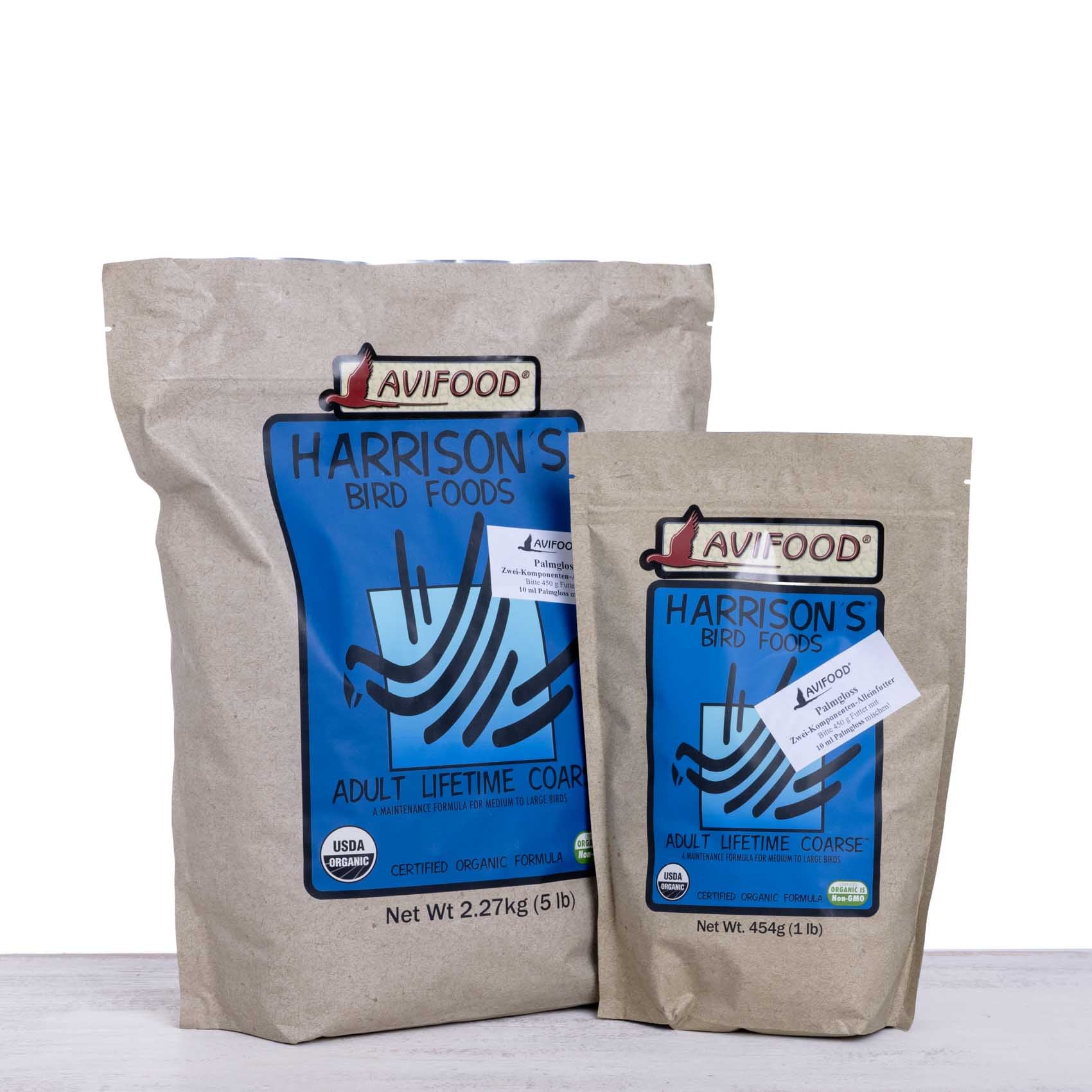 rico-s-futterkiste-adult-lifetime-coarse-papageien-pellets-454-g-bio image 1