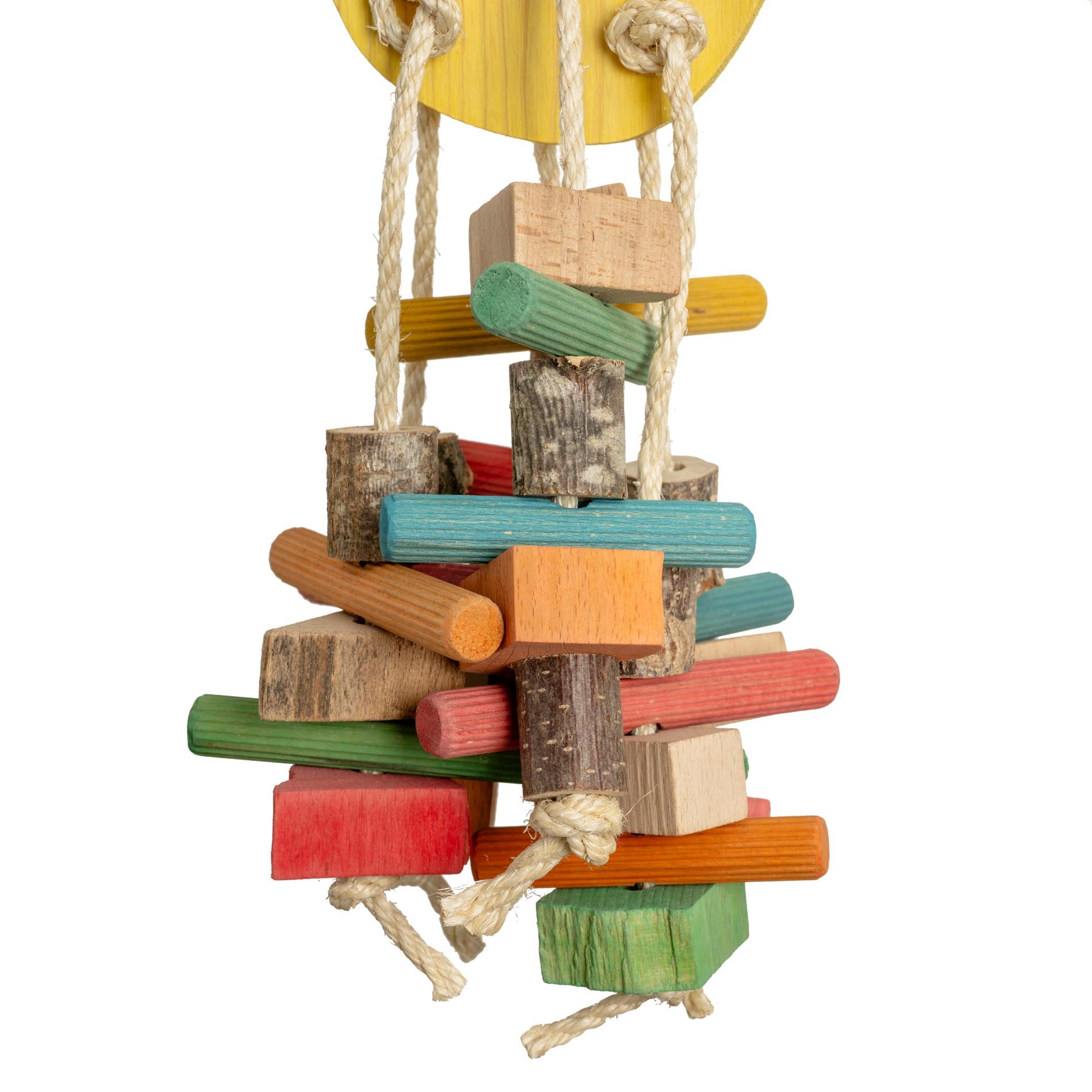 rico-s-futterkiste-knabber-ananas-medium-papageienspielzeug-45-cm image 3
