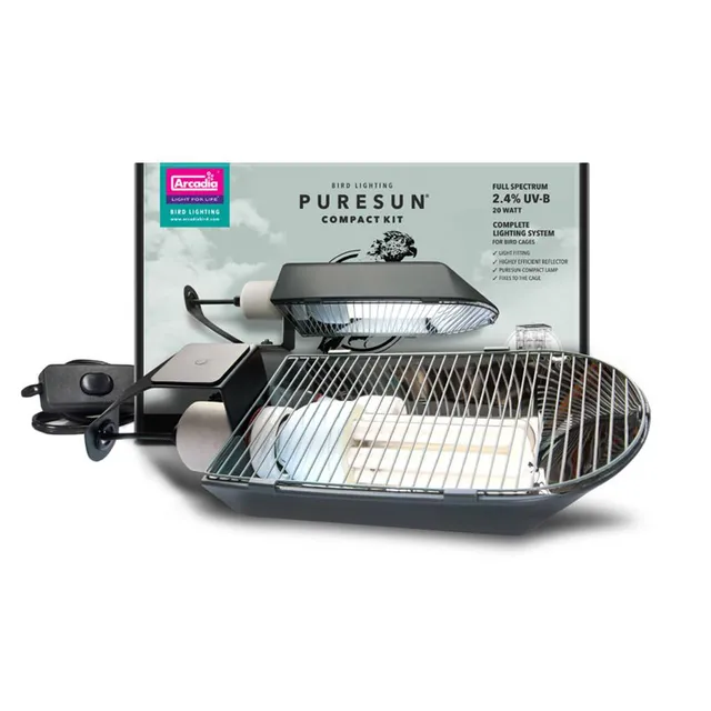 rico-s-futterkiste-arcadia-komplettset-leuchteinheit-uv-lampe image 1