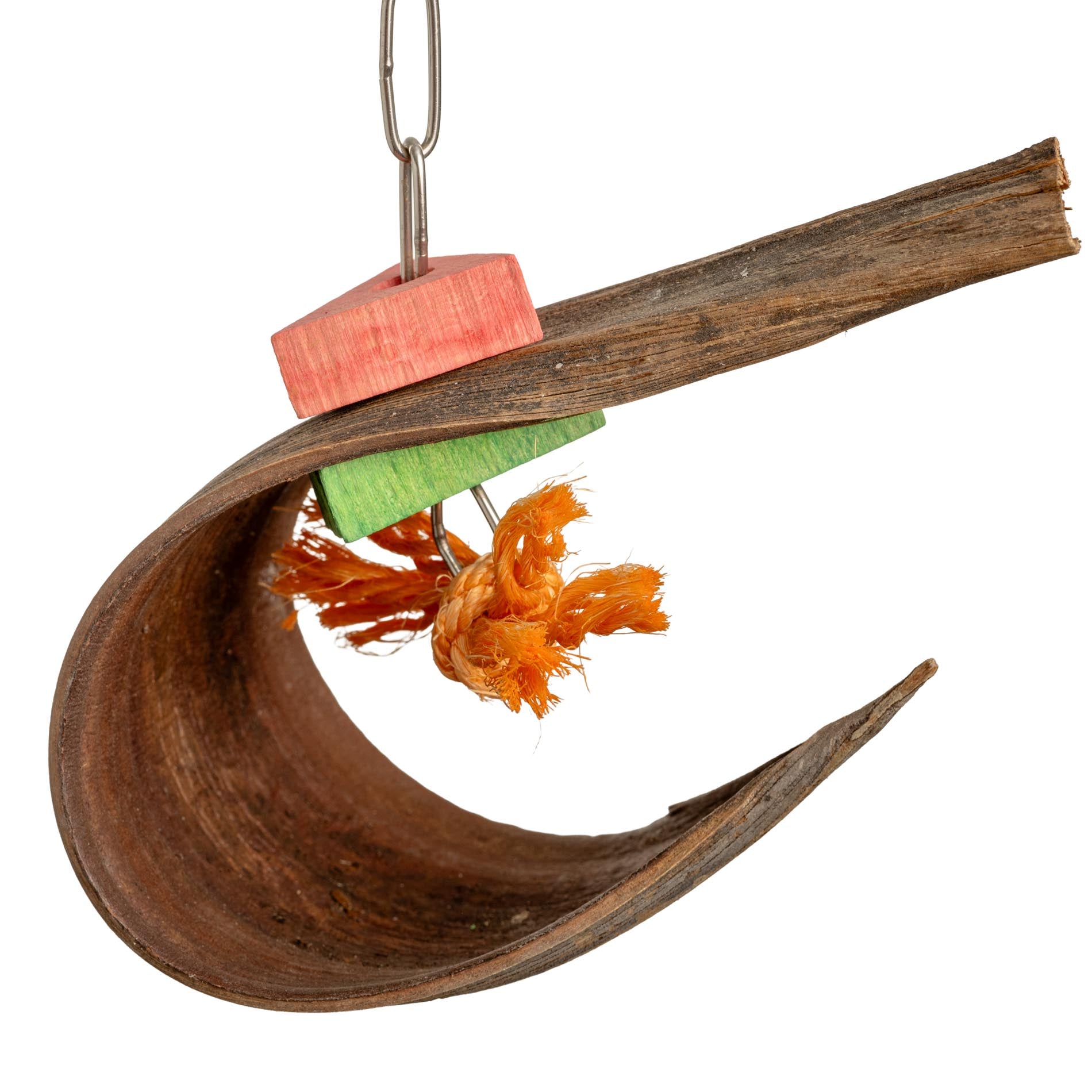 rico-s-futterkiste-palmblatt-schaukel-sittichspielzeug-kleine-sittiche image 2