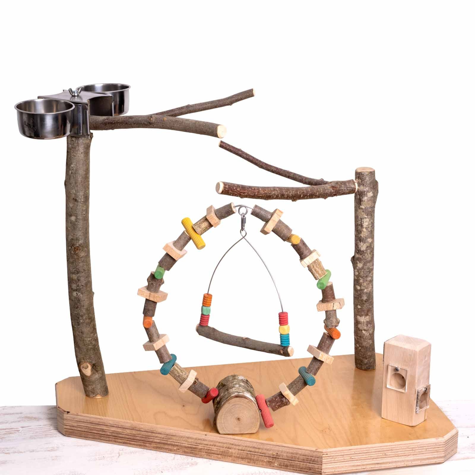 rico-s-futterkiste-freisitz-vario-sitzplatz-gro-sittiche-holz-40x70 image 5