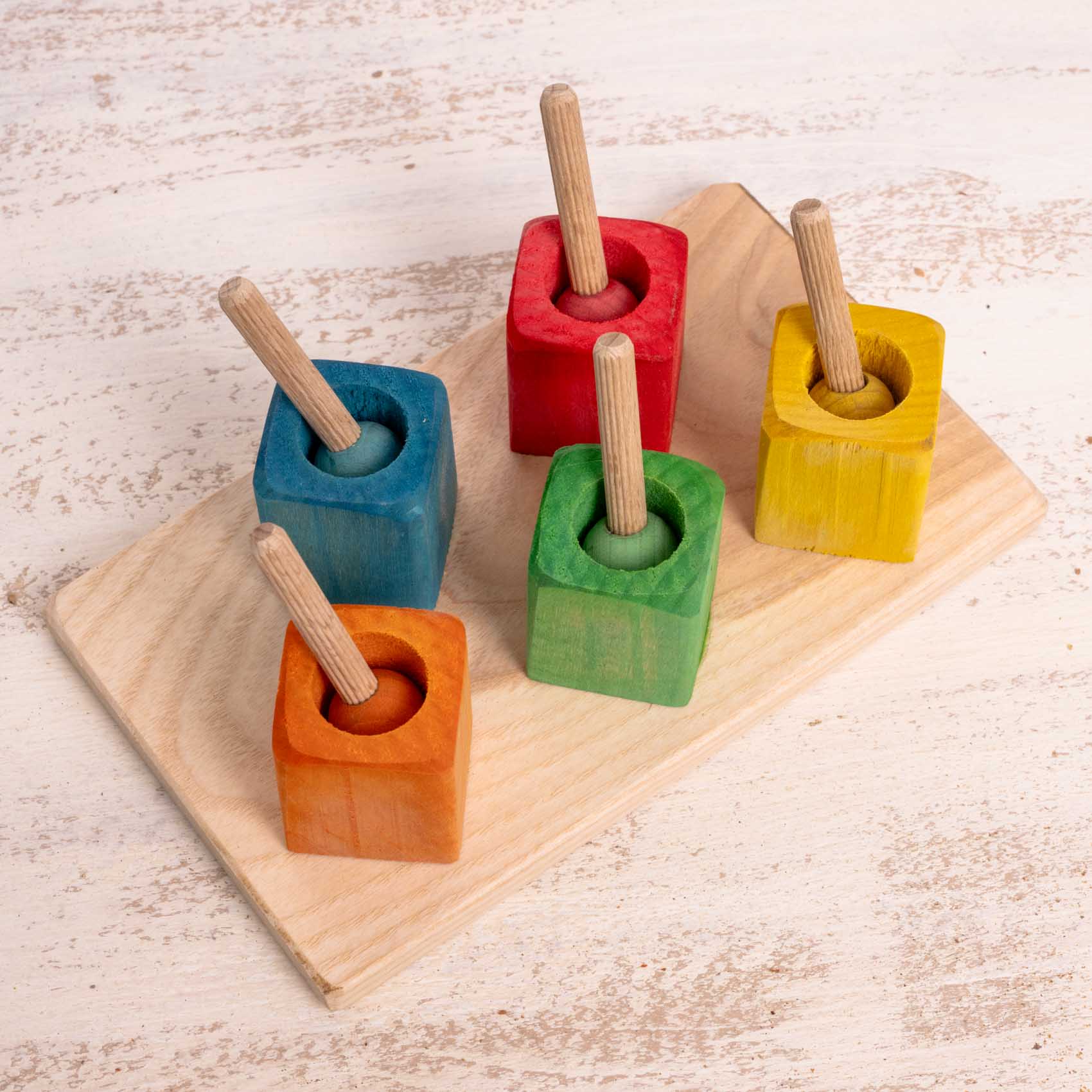 rico-s-futterkiste-brettspiel-kugelstick-intelligenzspielzeug-sittich image 1