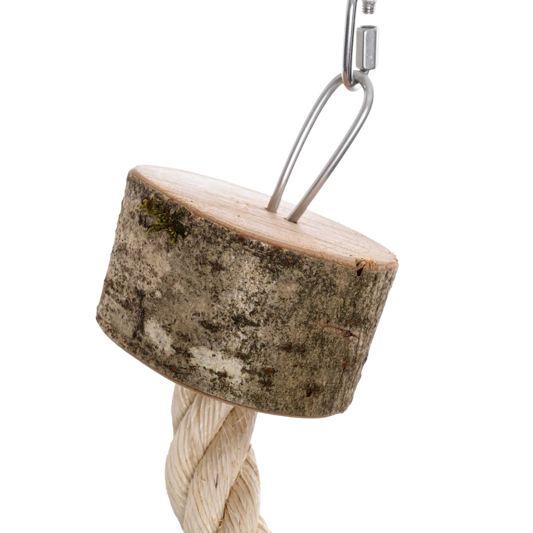 rico-s-futterkiste-sisal-spirale-gro-papageienseil-2-m-sisal image 2