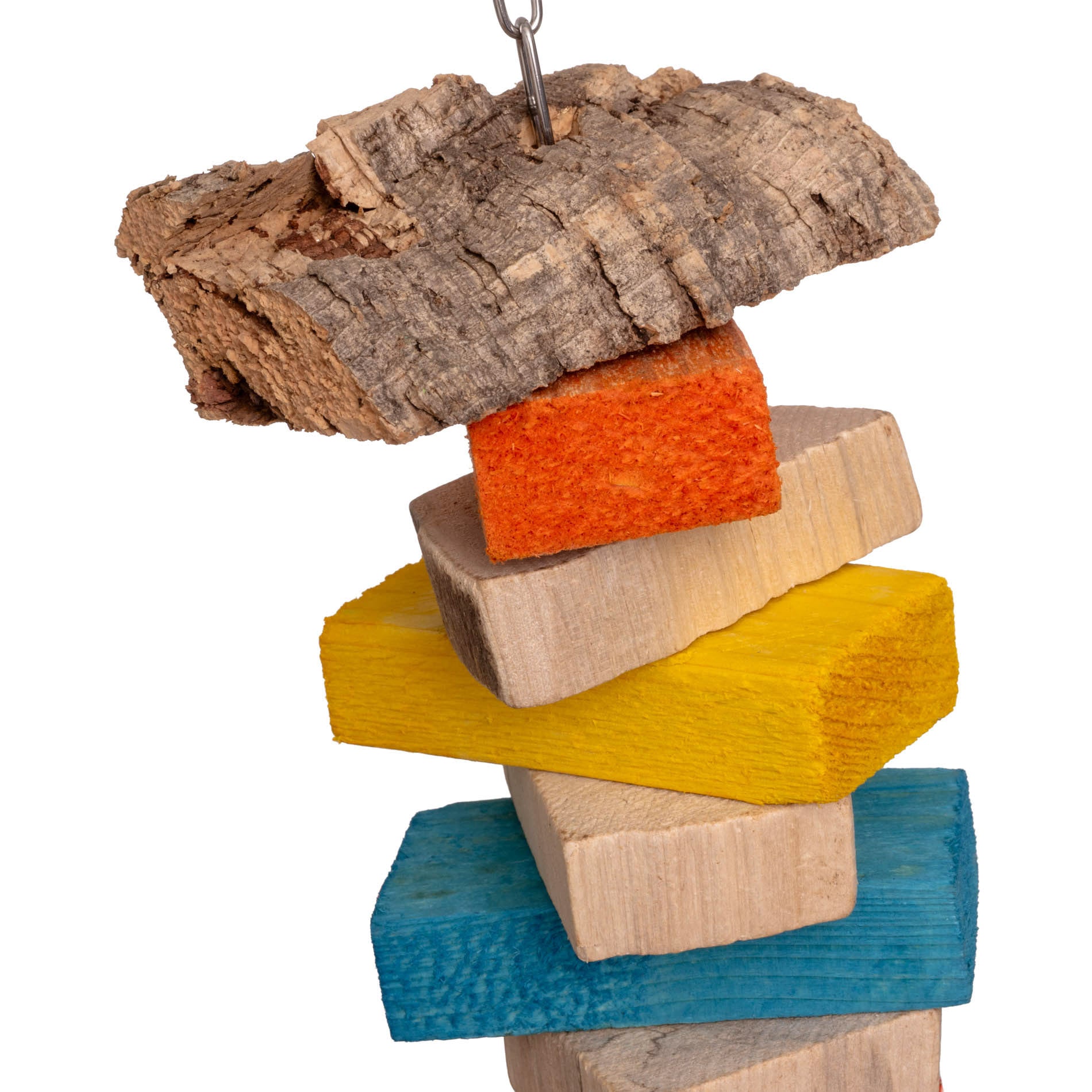 rico-s-futterkiste-kokoskugel-strohteppich-papageienspielzeug-kork image 3