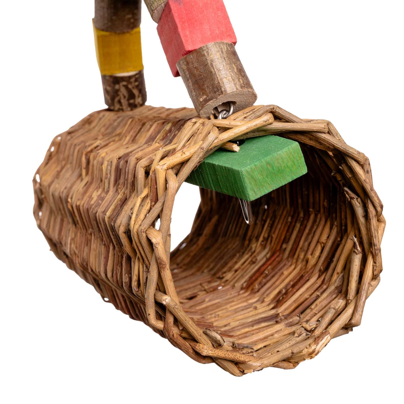 mg-weidenrolle-schaukel-sittichspielzeug-35-cm-f-r-wellensittiche image 2