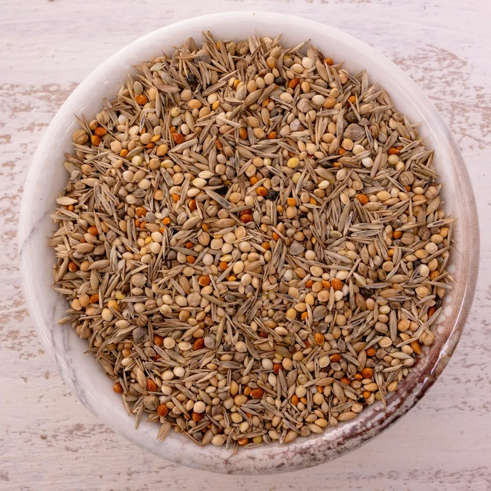 rico-s-futterkiste-wellensittich-vital-k-rnerfutter-1-kg-mit-wildsamen image 1