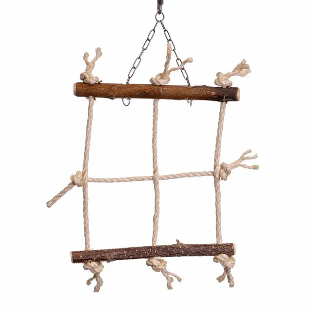 rico-s-futterkiste-kletter-und-schaukelquadrat-sittich-sisal-20x25-cm image 1