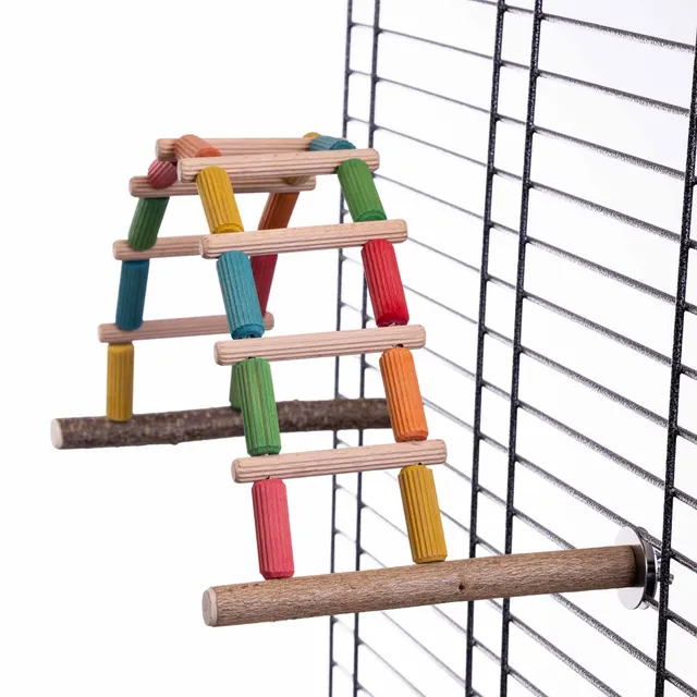 rico-s-futterkiste-welli-leiter-vogelspielzeug-bunt-flexibel image 1