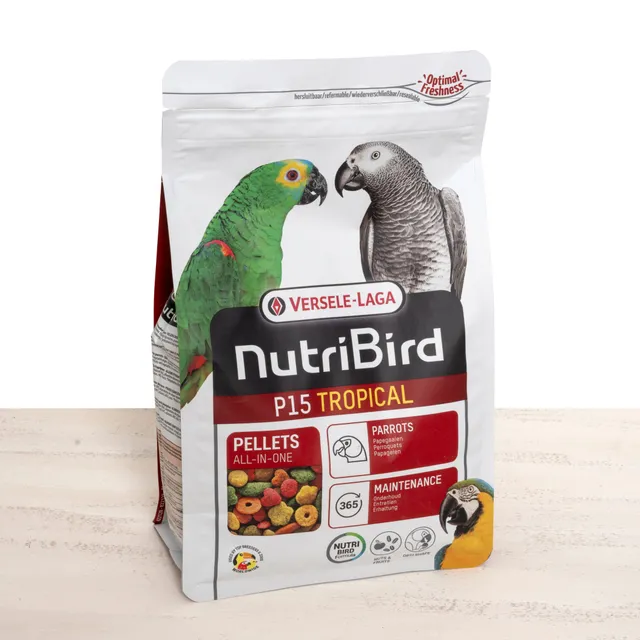 rico-s-futterkiste-nutri-bird-p15-tropical-1-kg-pellets image 1