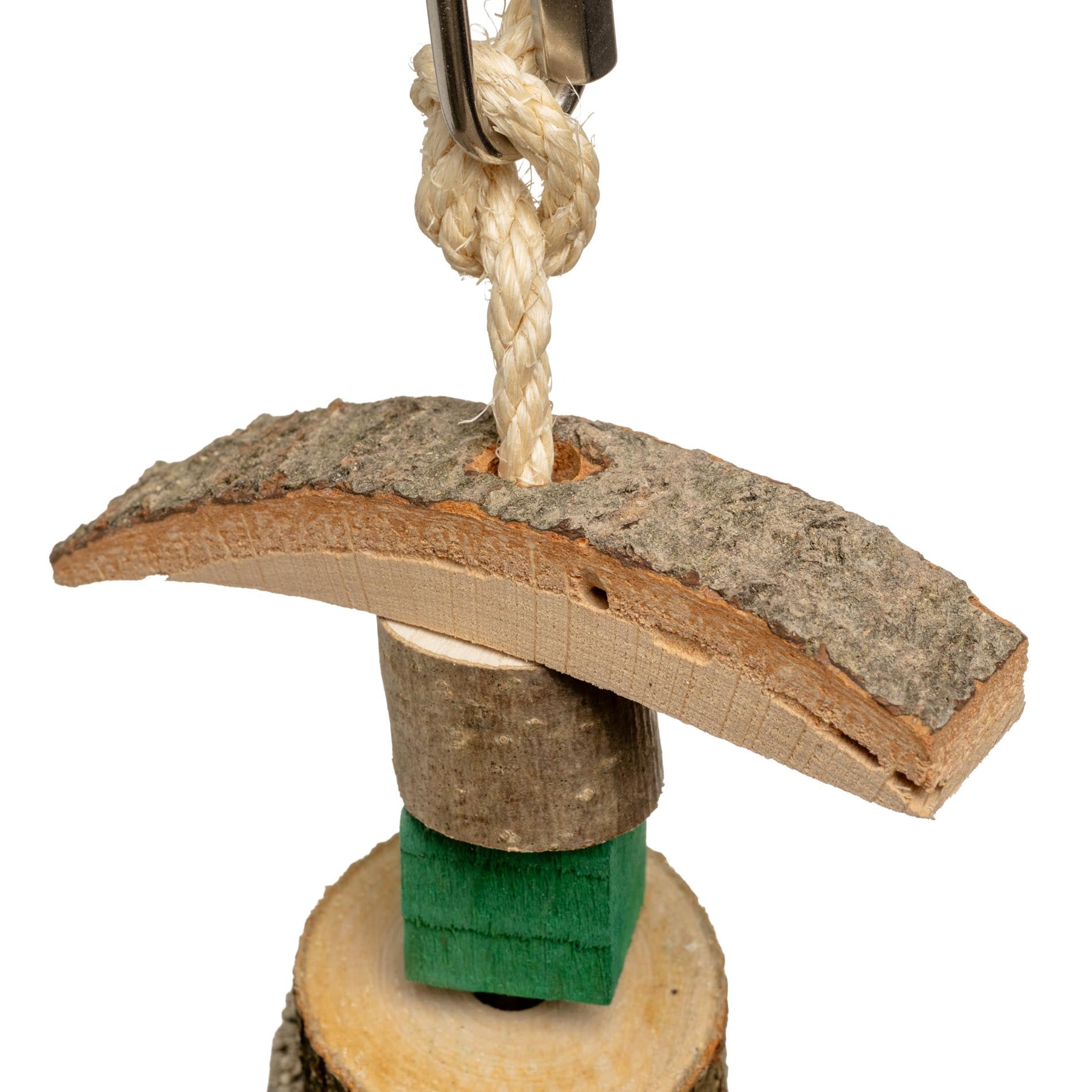 rico-s-futterkiste-sittich-mineralstein-mit-knabberholz-100-g image 3