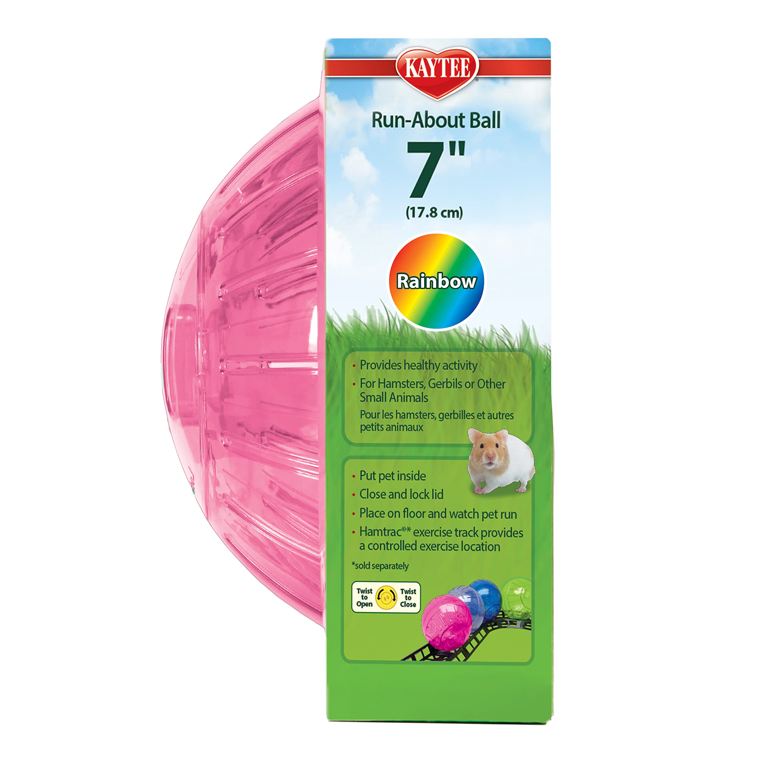 kaytee-run-about-ball-hamsterball-17-8-cm-regenbogen image 5