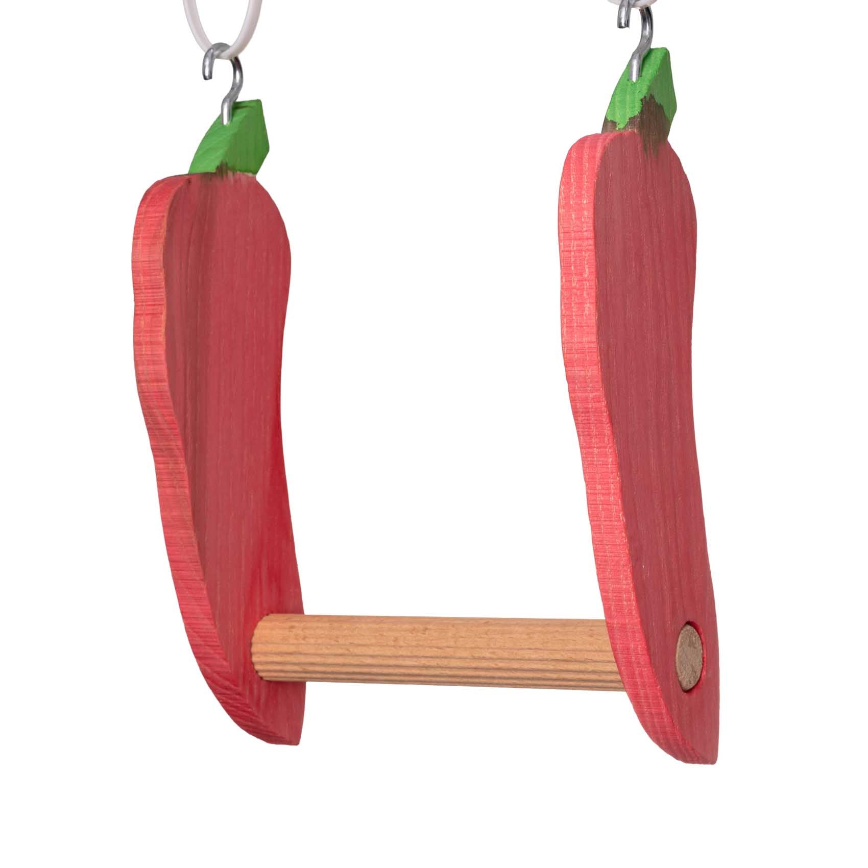 rico-s-futterkiste-chili-schaukel-sittichschaukel-hartholz-18-cm image 2