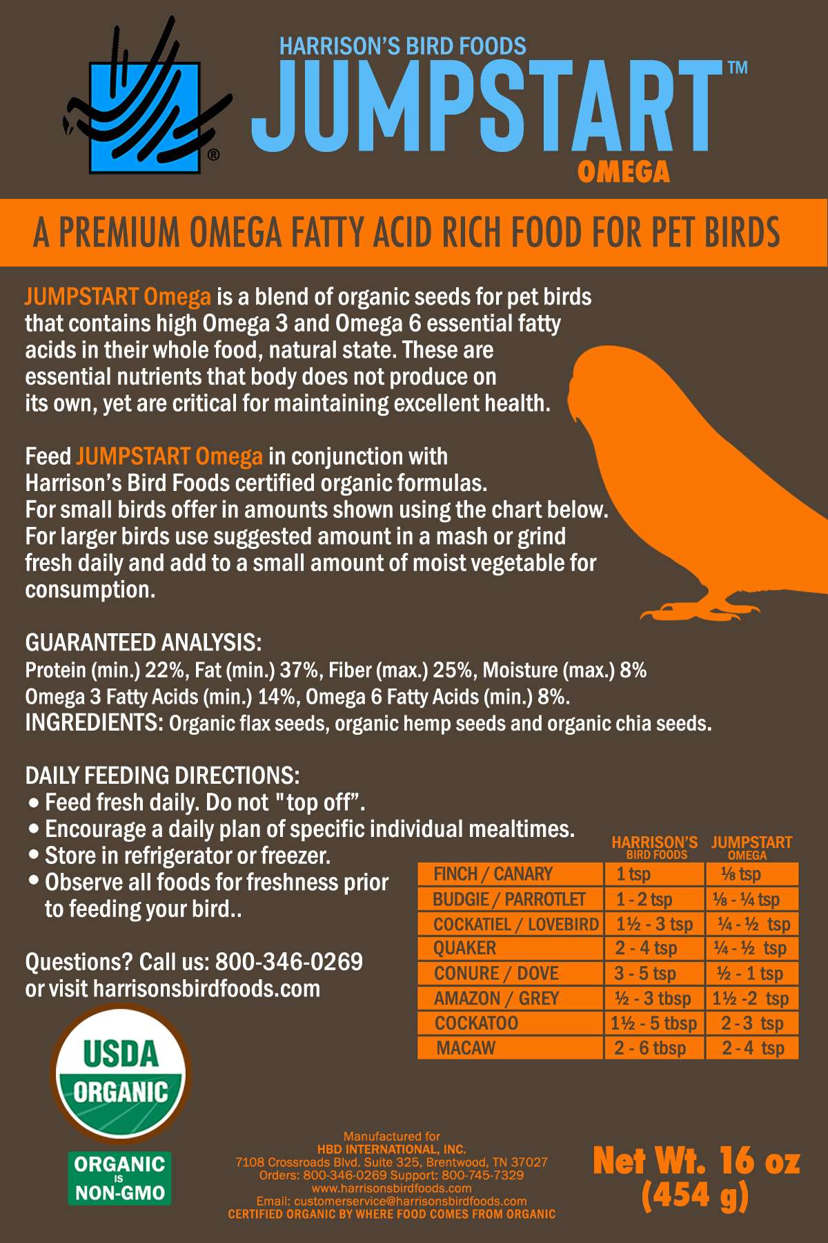 harrison-conversion-jumpstart-omega-vogelfutter-bio-omega-3 image 3