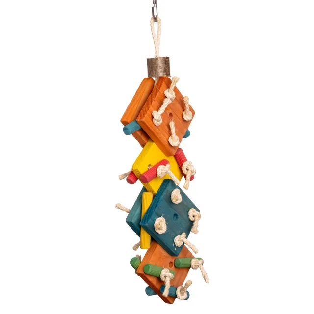rico-s-futterkiste-brettchen-schredder-papageienspielzeug-holz image 1