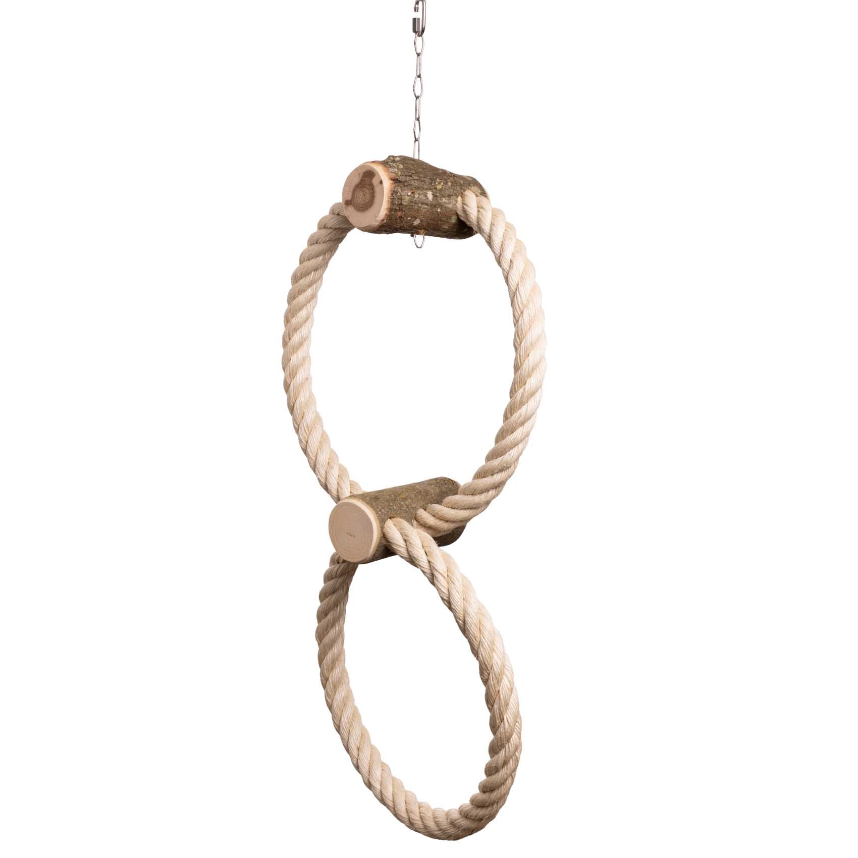 rico-s-futterkiste-sisal-doppelring-schaukel-80-cm-f-r-papageien image 2
