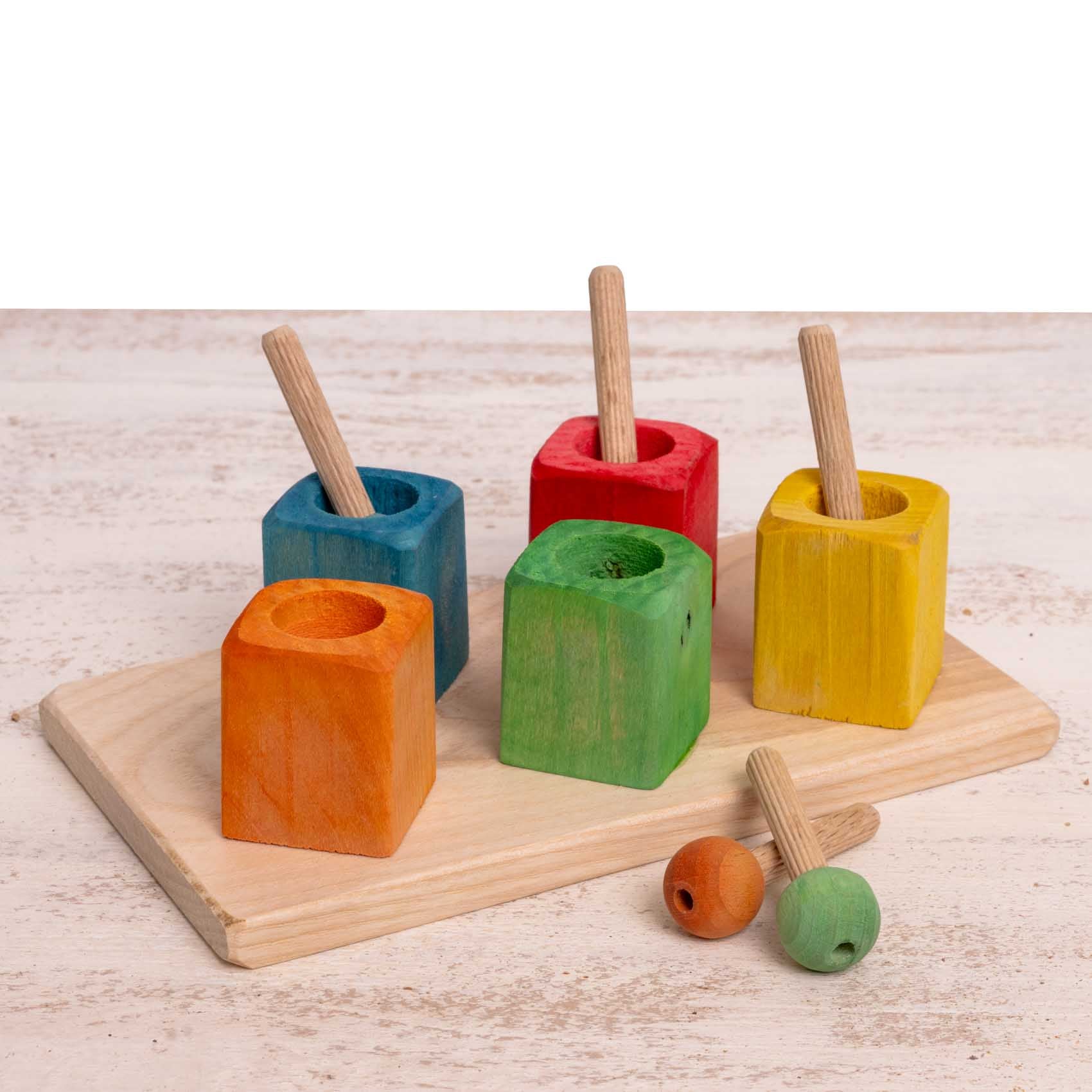 rico-s-futterkiste-brettspiel-kugelstick-intelligenzspielzeug-sittich image 2