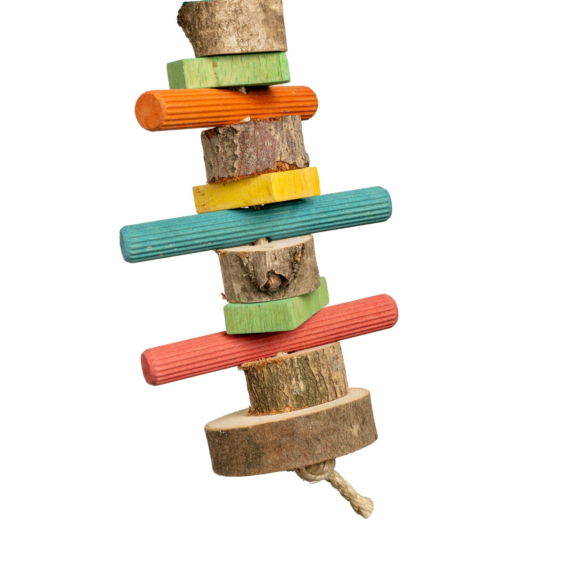 rico-s-futterkiste-knabber-st-bchen-papageienspielzeug-holz-sisal-40cm image 3