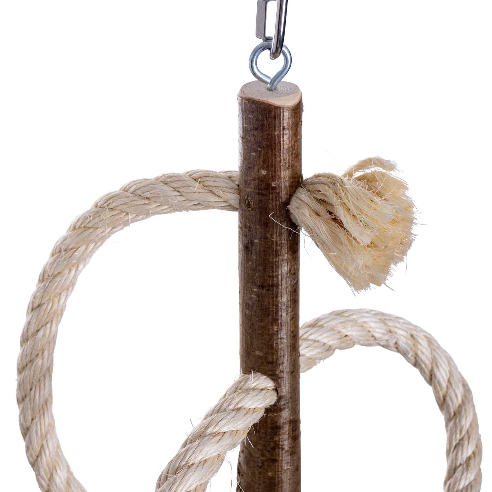 rico-s-futterkiste-kletterschnecke-sittichspielzeug-sisal-40-cm image 2
