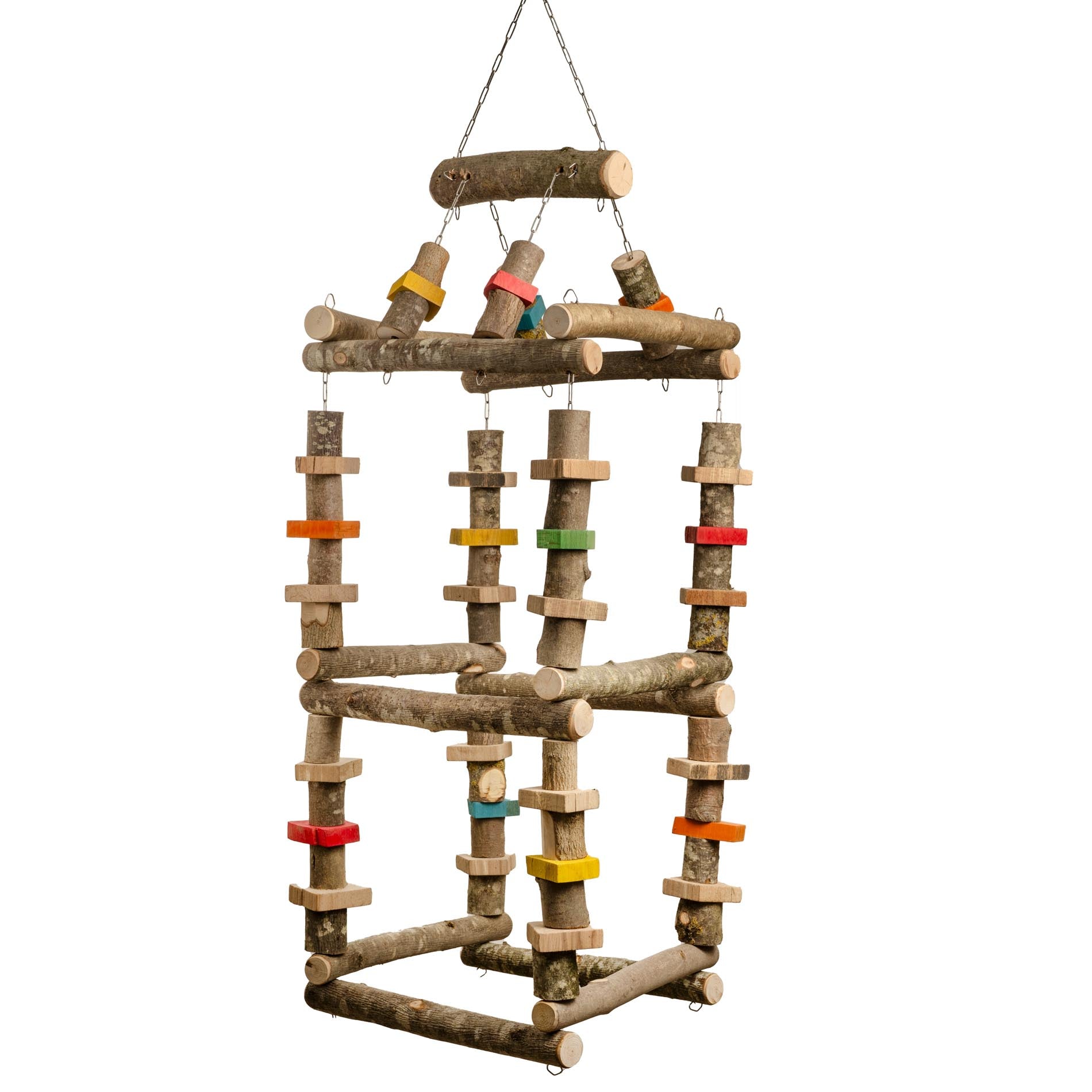 rico-s-futterkiste-schaukel-turm-jumbo-xxl-papageienschaukel image 1