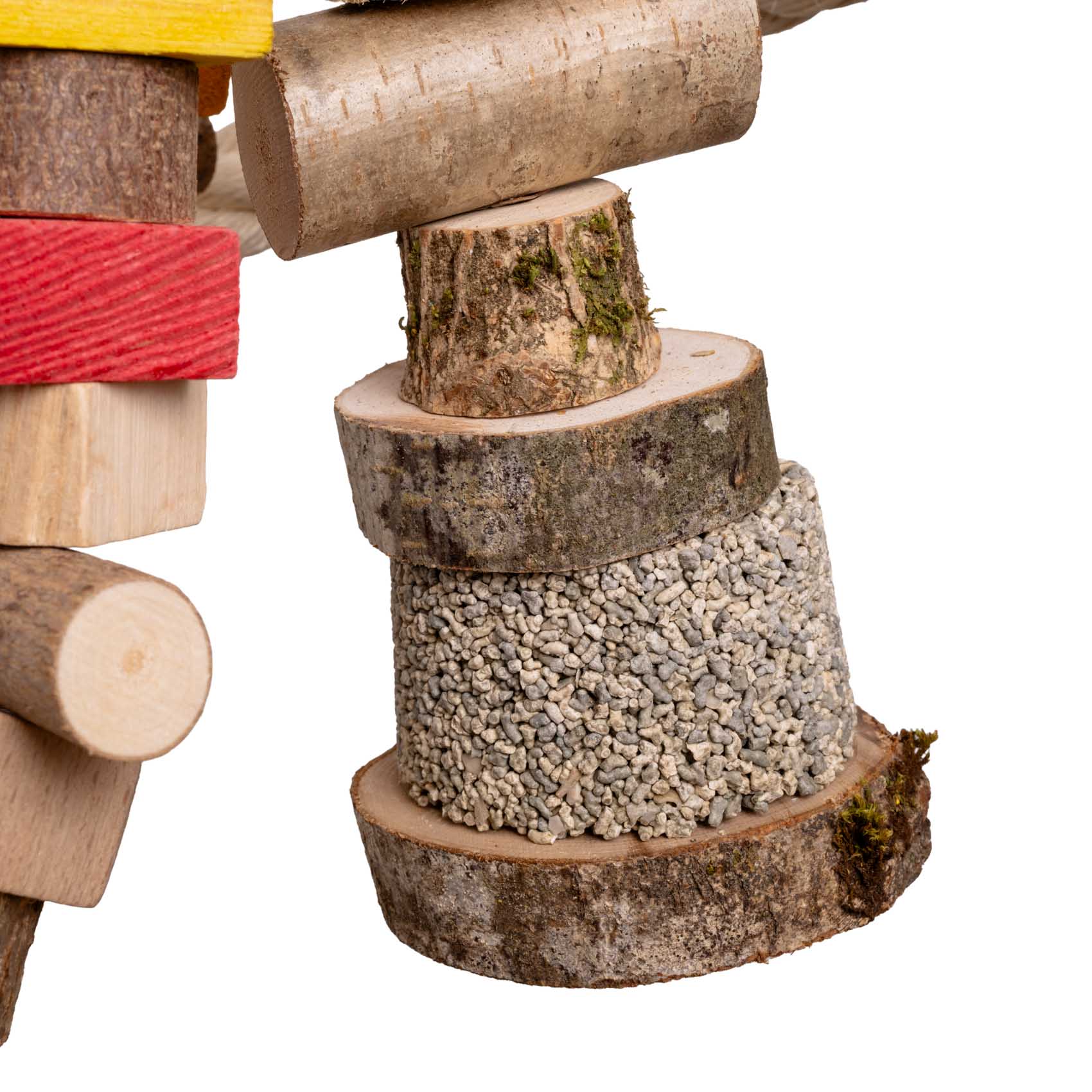 rico-s-futterkiste-schaukel-pyramide-papageienschaukel-sisal-65cm image 2