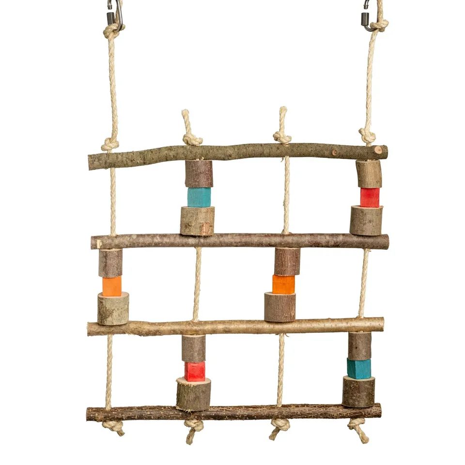rico-s-futterkiste-quadrangle-small-kletterger-st-sittiche-holz image 1