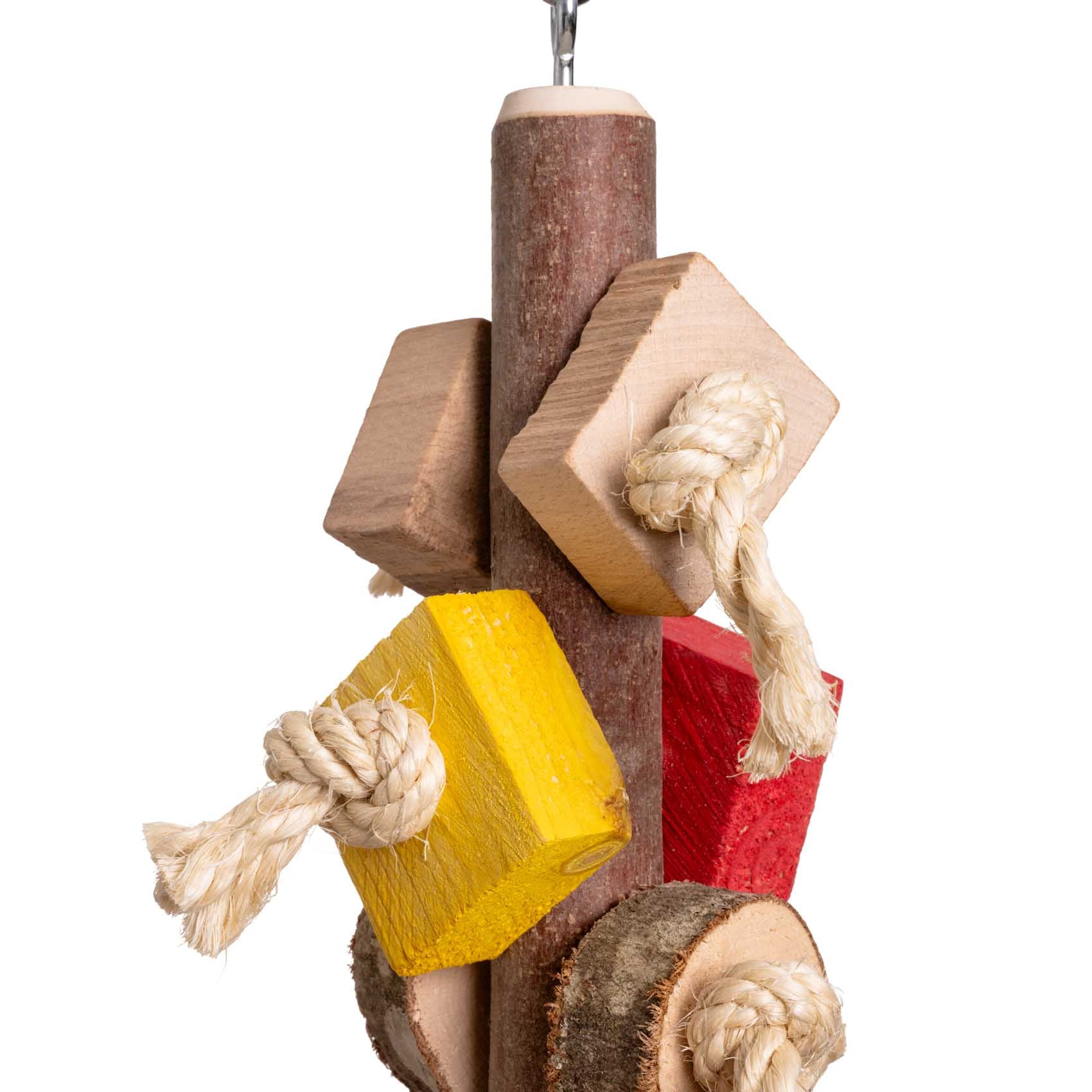 rico-s-futterkiste-wood-stick-large-papageienspielzeug image 3