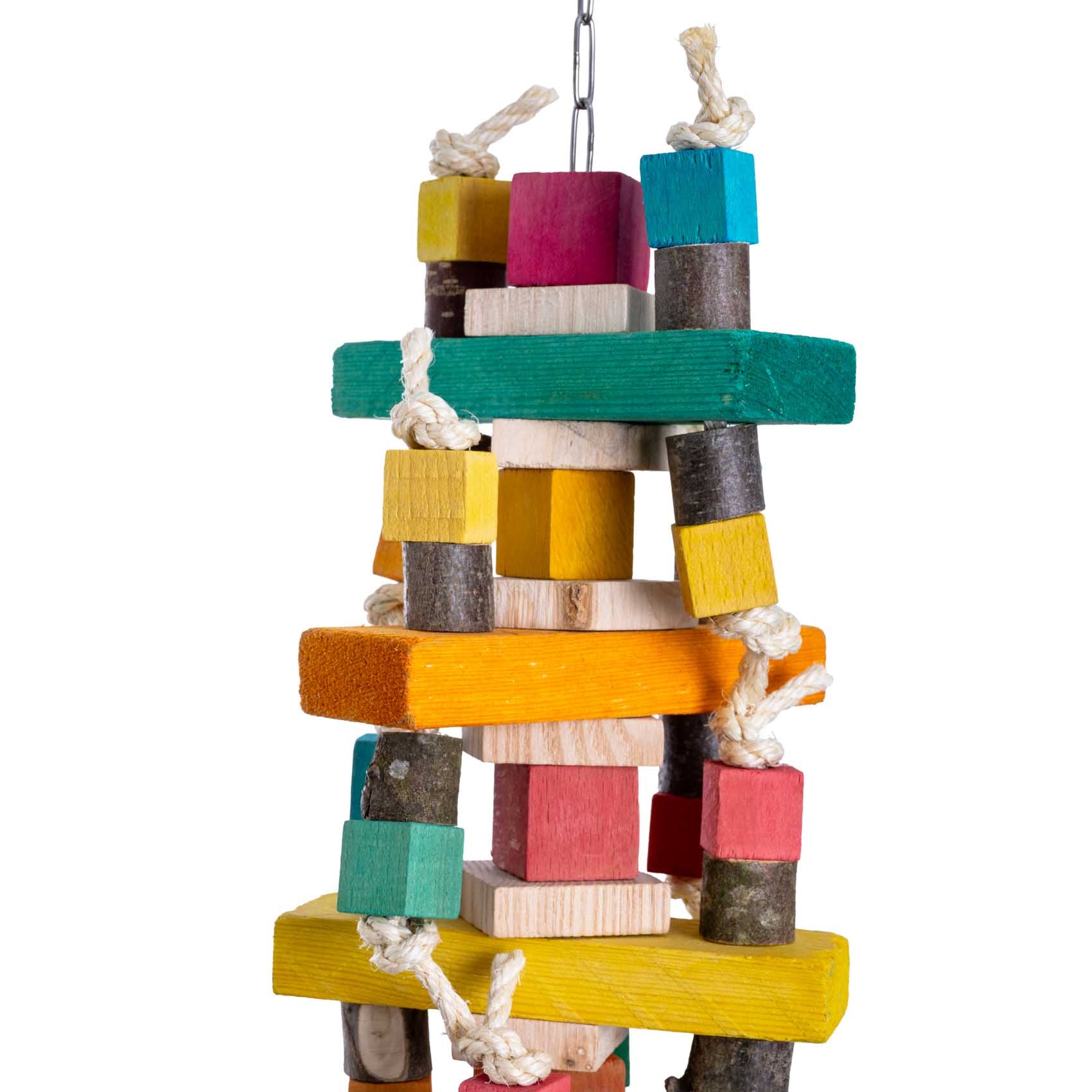 rico-s-lattenturm-papageienspielzeug-gro-holz-sisal-55cm image 3