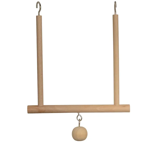 rico-s-futterkiste-wellensittich-schaukel-holz-13x14-cm image 1