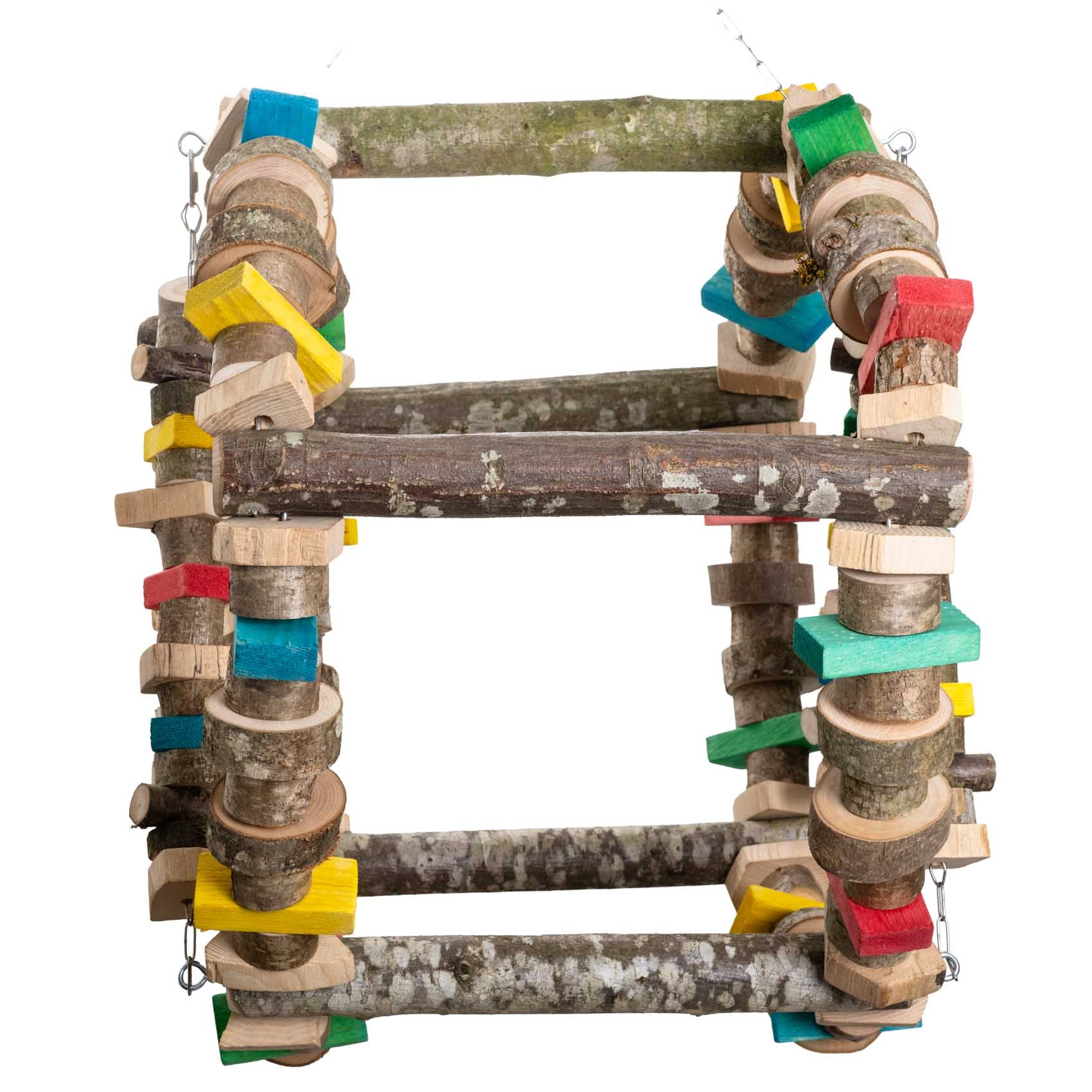 rico-s-futterkiste-schaukelrad-xxl-papageienspielzeug-aras-70-cm image 3