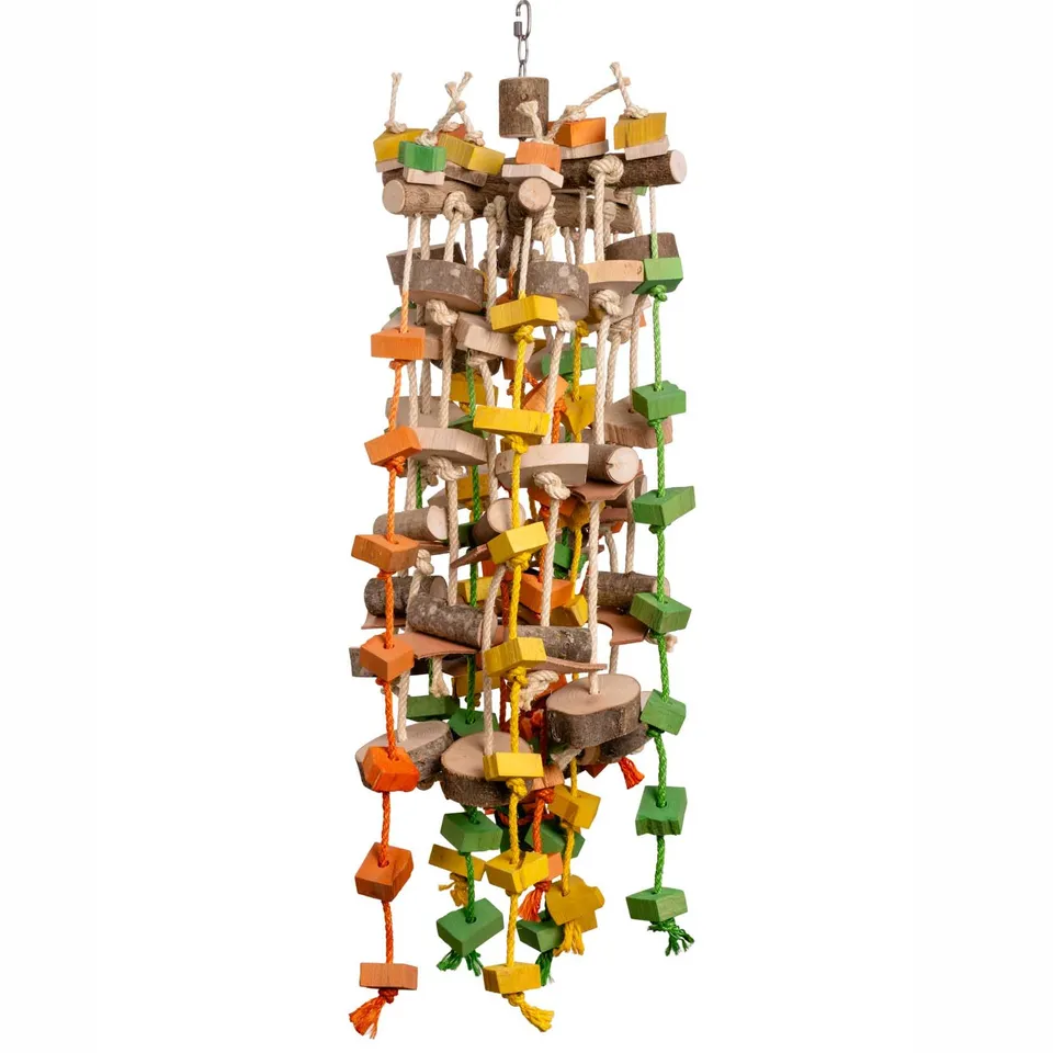 rico-s-futterkiste-riesen-spielzeug-xxl-papageienspielzeug-sisal-100-cm image 1